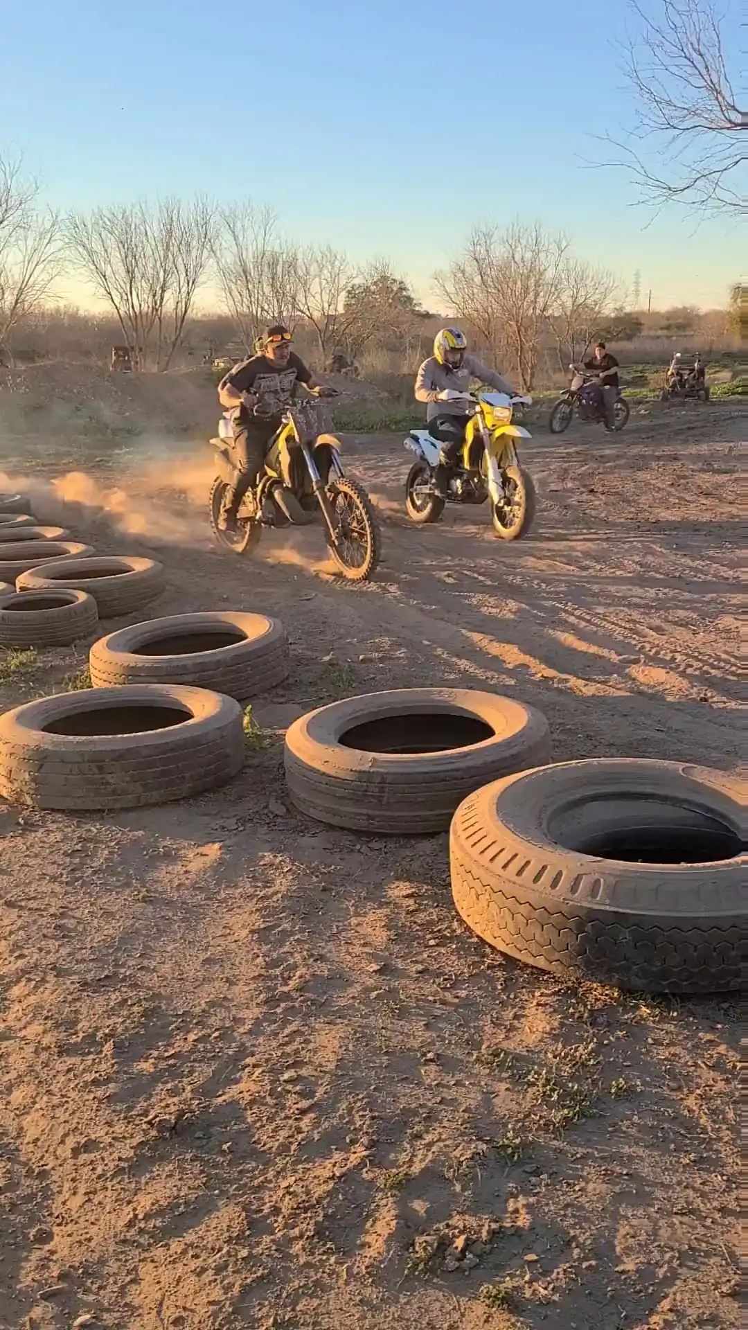 ATV riding fast on the trails at 281 Country Club San Antonio TX