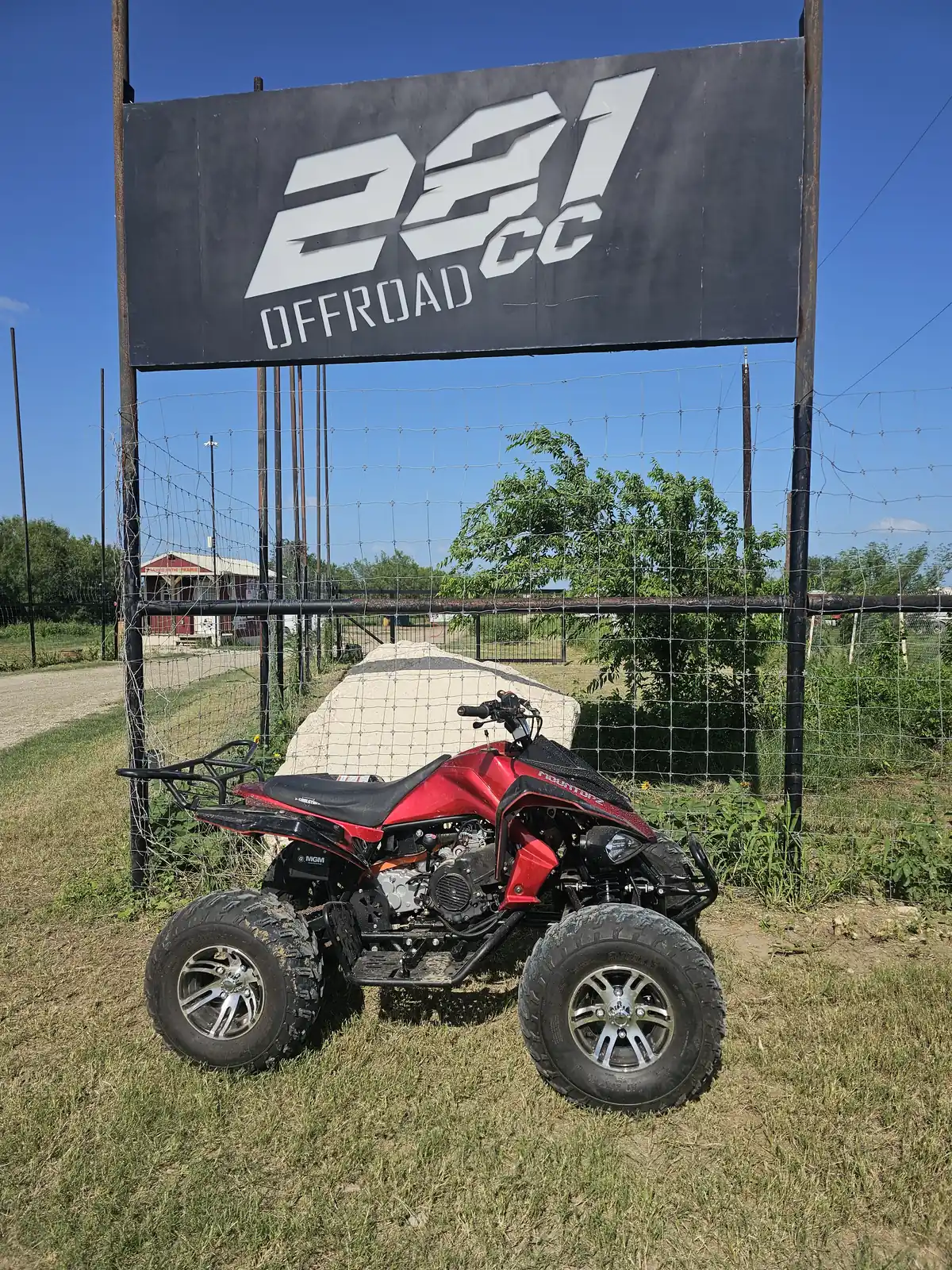 CanAm DS 250 adult ATV rental San Antonio TX