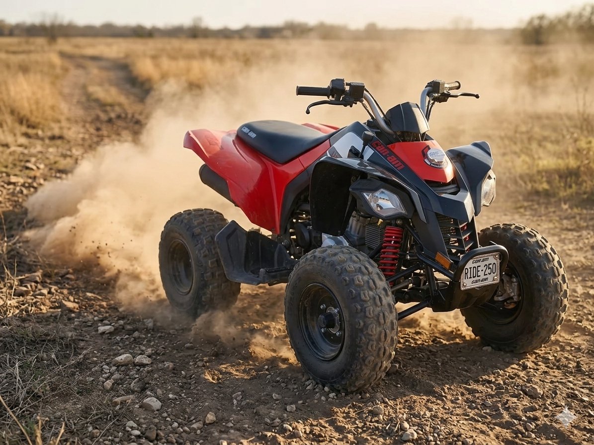 CanAm DS 250 adult ATV rental San Antonio TX