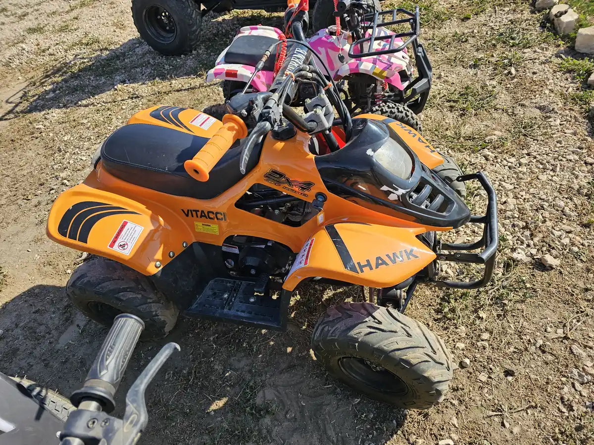 Youth 110cc ATV rental for ages 10 and up San Antonio TX