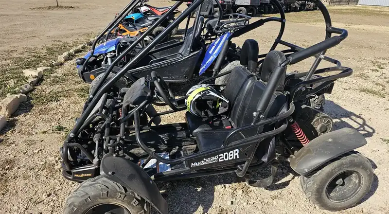 Hammerhead MudHead medium go kart rental for kids and families San Antonio TX